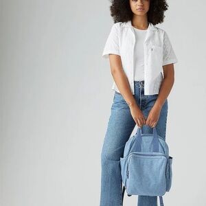 Stylish Blue Women's Backpack